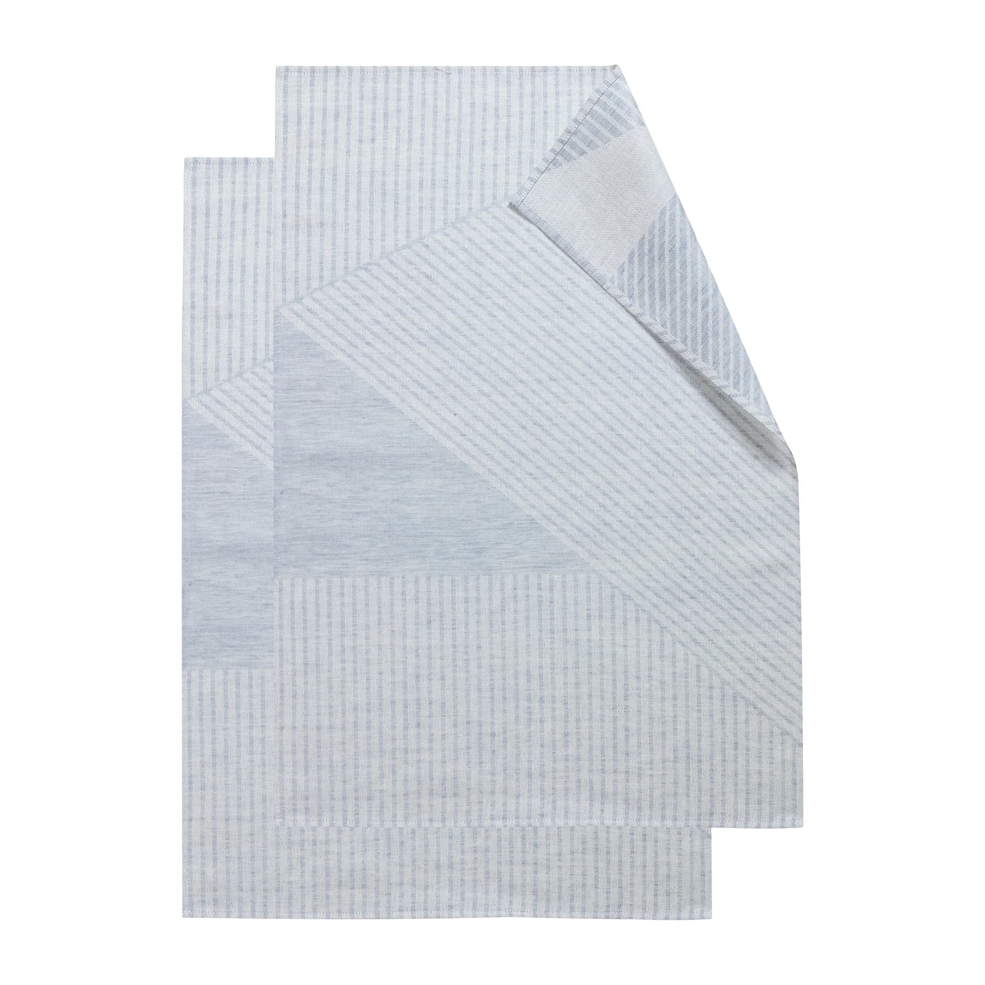 Stripes πετσέτα κουζίνας 47x70 cm συσκευασία 2 τεμαχίων, Μπλε-λευκό NJRD