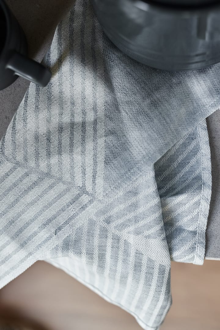 Stripes πετσέτα κουζίνας 47x70 cm συσκευασία 2 τεμαχίων, Μπλε-λευκό NJRD