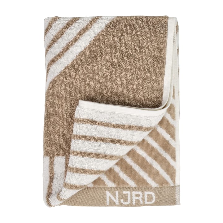 Stripes πετσέτα 50x70 cm - Μπεζ - NJRD
