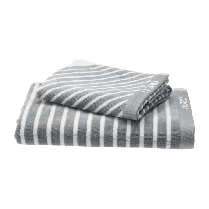 Stripes πετσέτα 50x70 cm, γκρι NJRD