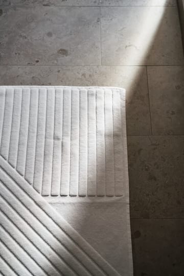 Stripes χαλάκι μπάνιου 50x90 cm - Λευκό - NJRD