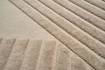 Stripes χαλάκι μπάνιου 50x90 cm - Μπεζ - NJRD