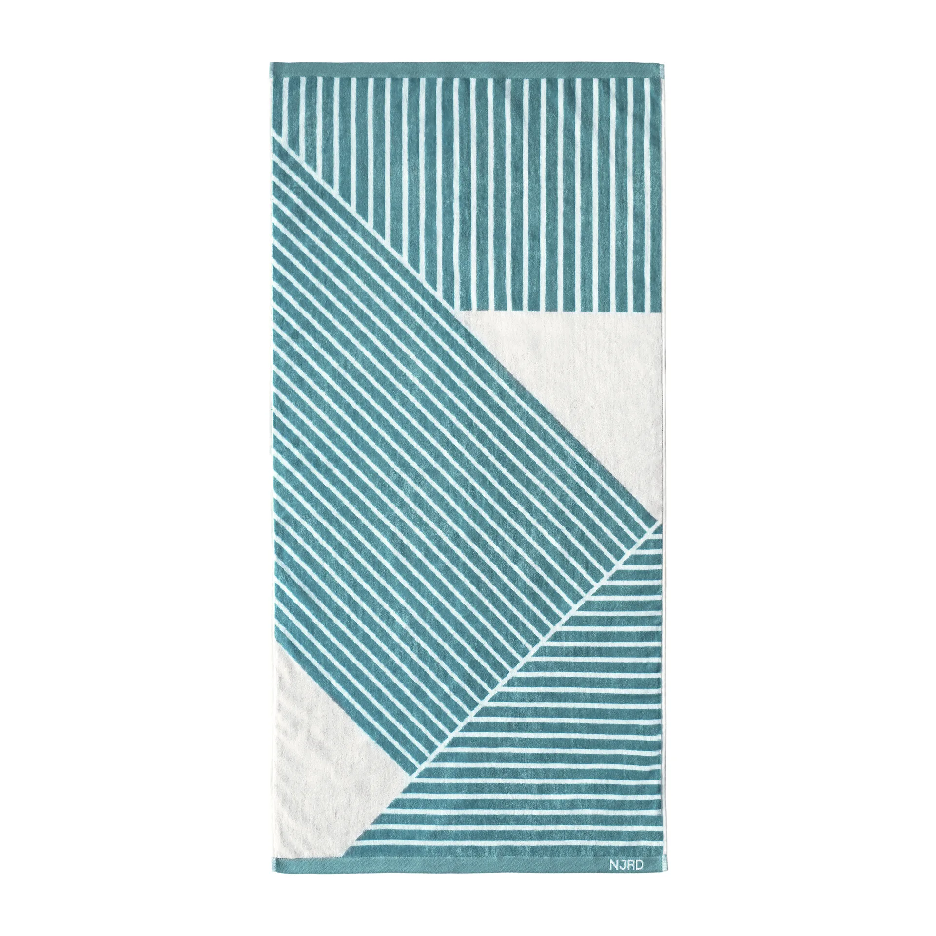 Stripes πετσέτα μπάνιου 70x140 cm Ειδική Έκδοση 2022, Τιρκουάζ NJRD