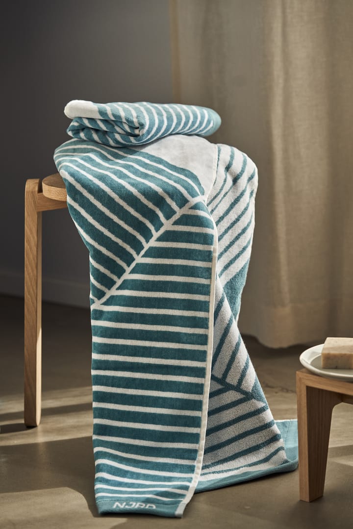 Stripes πετσέτα μπάνιου 70x140 cm Ειδική Έκδοση 2022, Τιρκουάζ NJRD