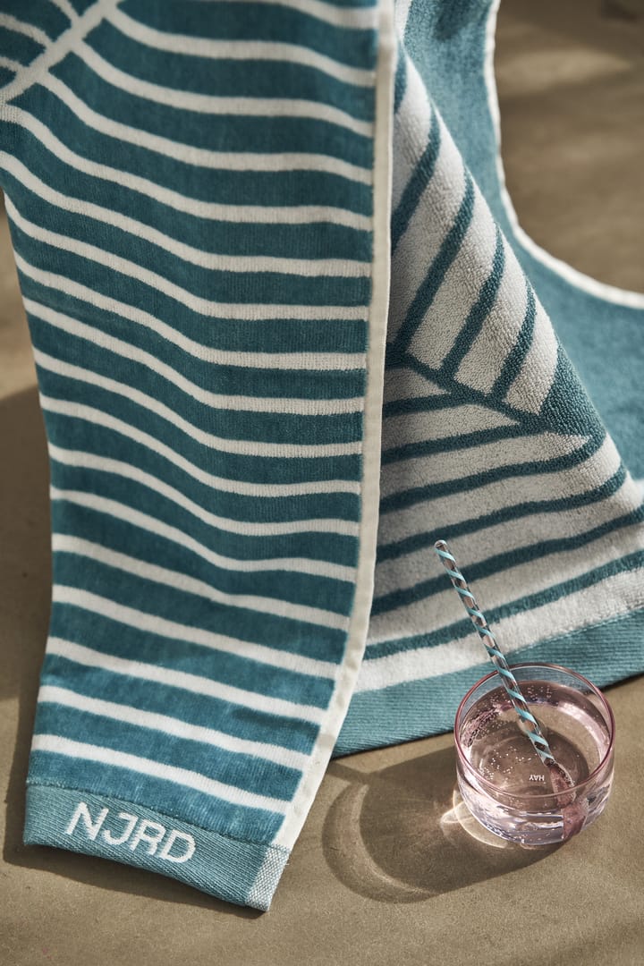 Stripes πετσέτα μπάνιου 70x140 cm Ειδική Έκδοση 2022, Τιρκουάζ NJRD