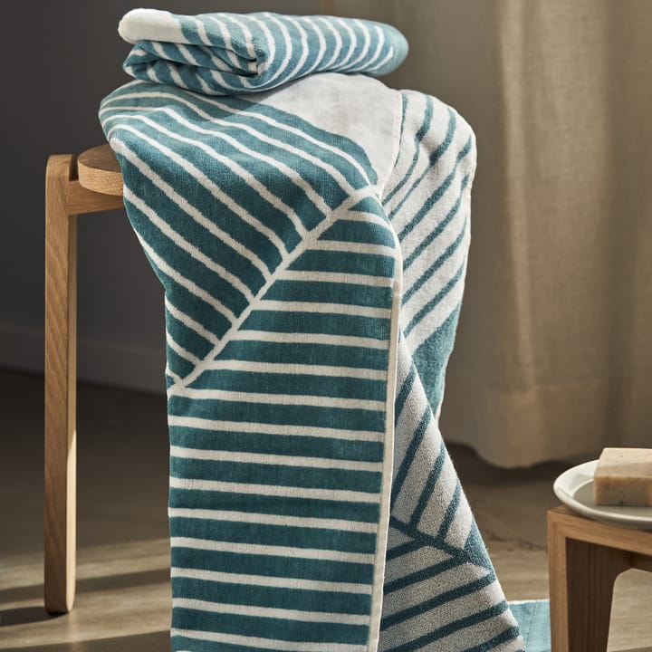 Stripes πετσέτα μπάνιου 70x140 cm Ειδική Έκδοση 2022, Τιρκουάζ NJRD