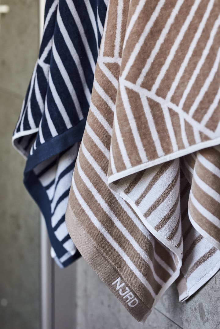Stripes πετσέτα μπάνιου 70x140 cm, Μπεζ NJRD