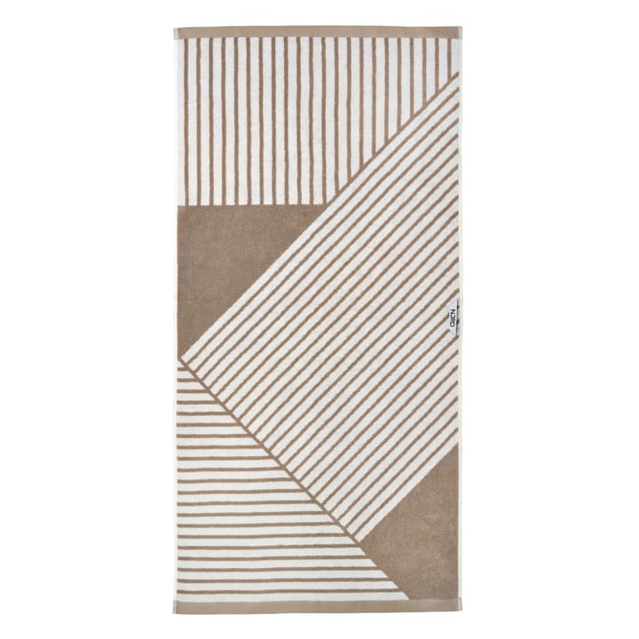 Stripes πετσέτα μπάνιου 70x140 cm, Μπεζ NJRD