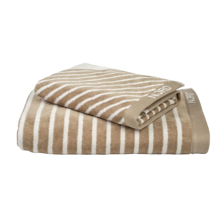 Stripes πετσέτα μπάνιου 70x140 cm, Μπεζ NJRD
