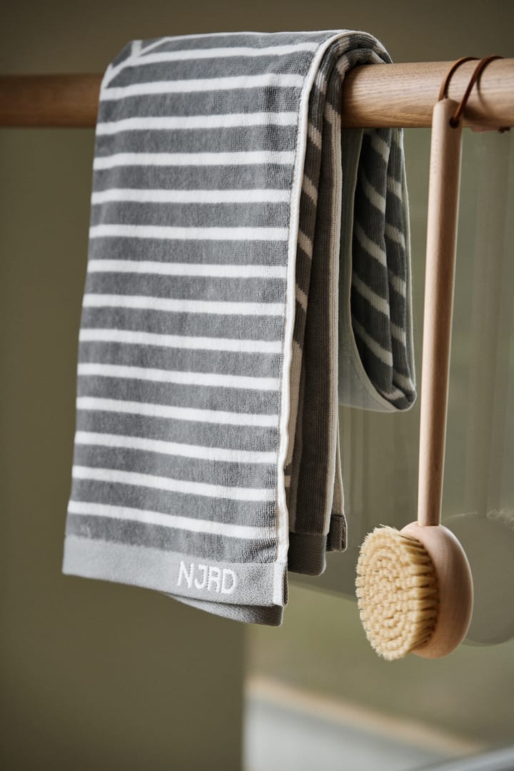Stripes πετσέτα μπάνιου 70x140 cm, γκρι NJRD