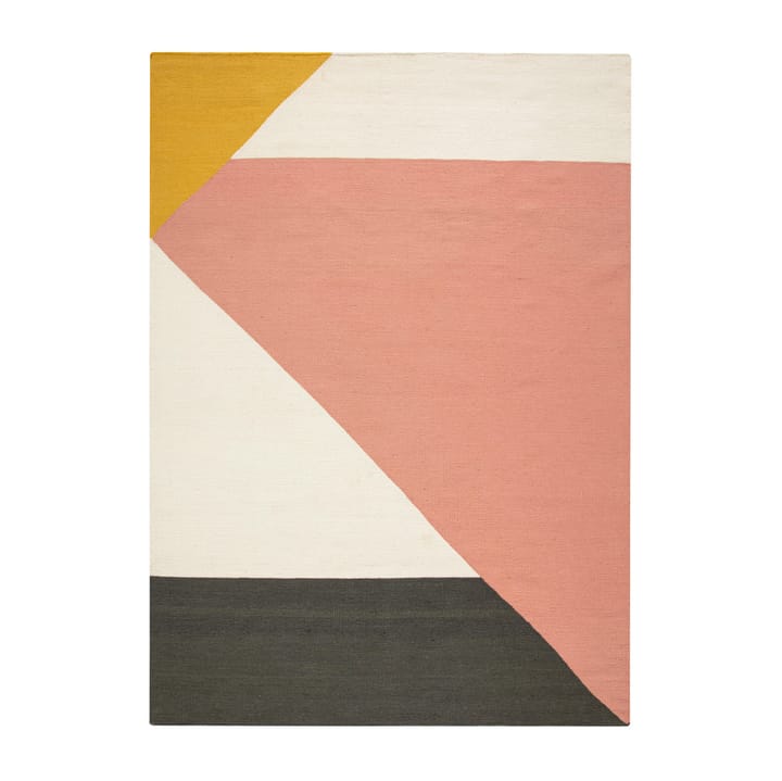 Stripes blocks kelim χαλί ροζ - 170x240 cm - NJRD