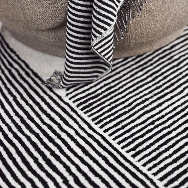 Stripes μάλλινο χαλί natural white (λευκό), 200x300 cm NJRD