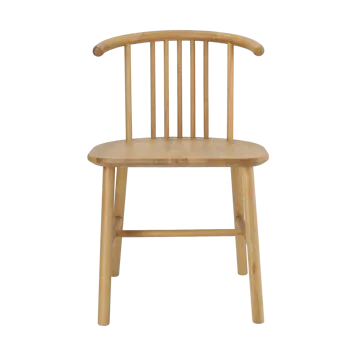 VIOR καρέκλα τραπεζαρίας - Λουστραρισμένη δρυς - NJRD