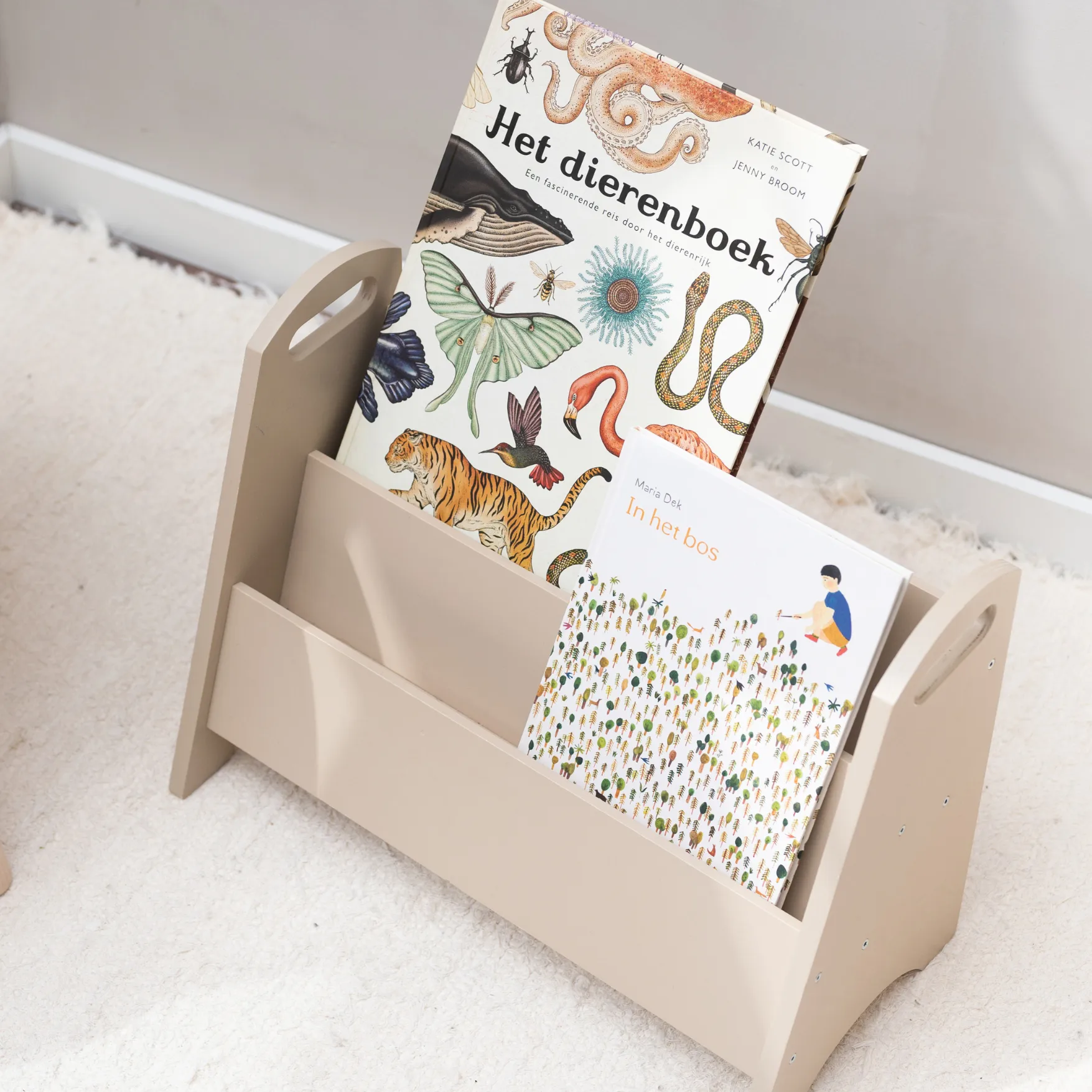 Βιβλιοθήκη για παιδιά Book holder, Μπεζ Nofred