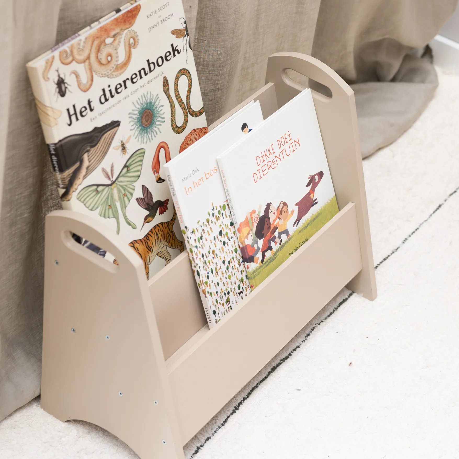 Βιβλιοθήκη για παιδιά Book holder, Μπεζ Nofred