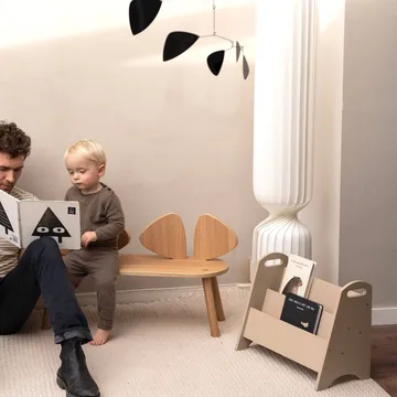 Βιβλιοθήκη για παιδιά Book holder - Μπεζ - Nofred