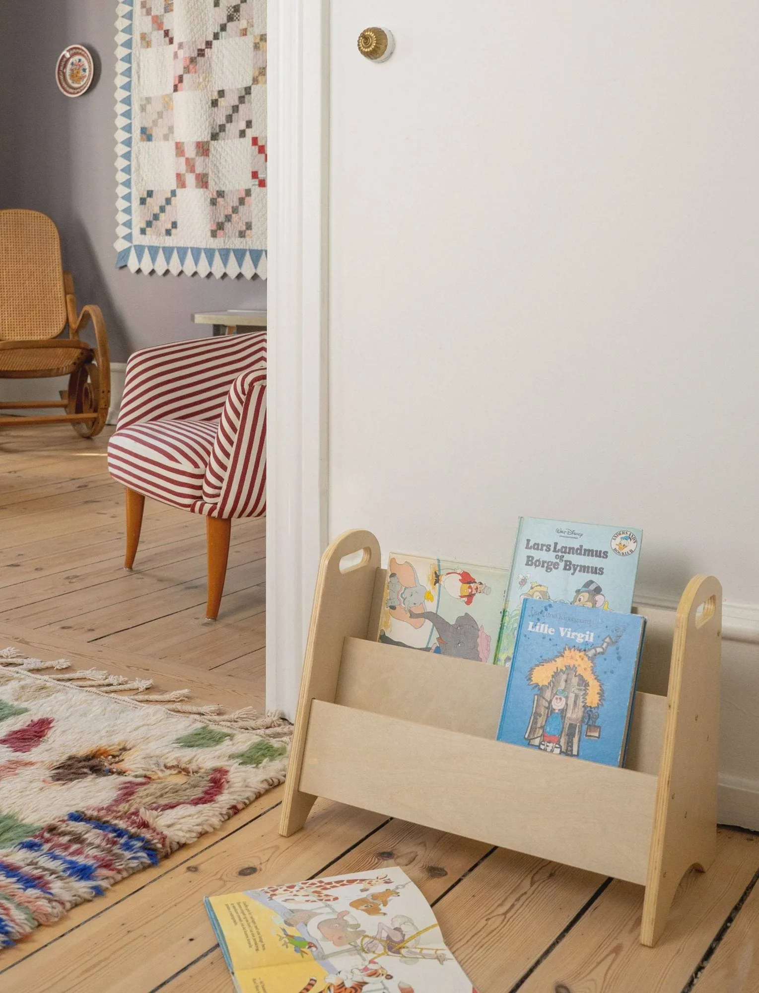 Βιβλιοθήκη για παιδιά Book holder, Σημύδα Nofred