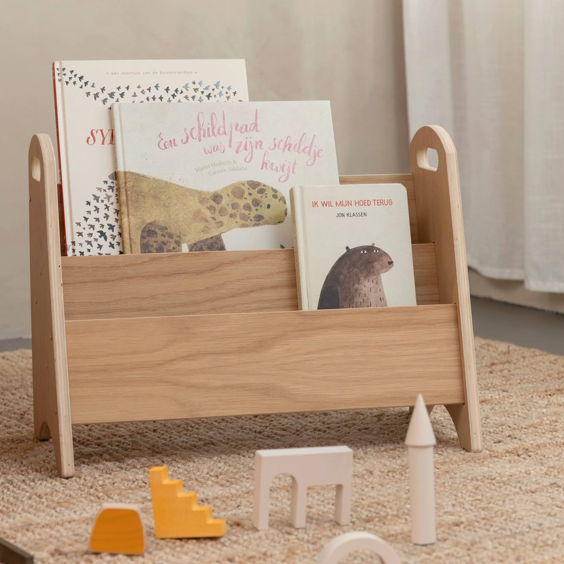 Βιβλιοθήκη για παιδιά Book holder, Δρυς Nofred