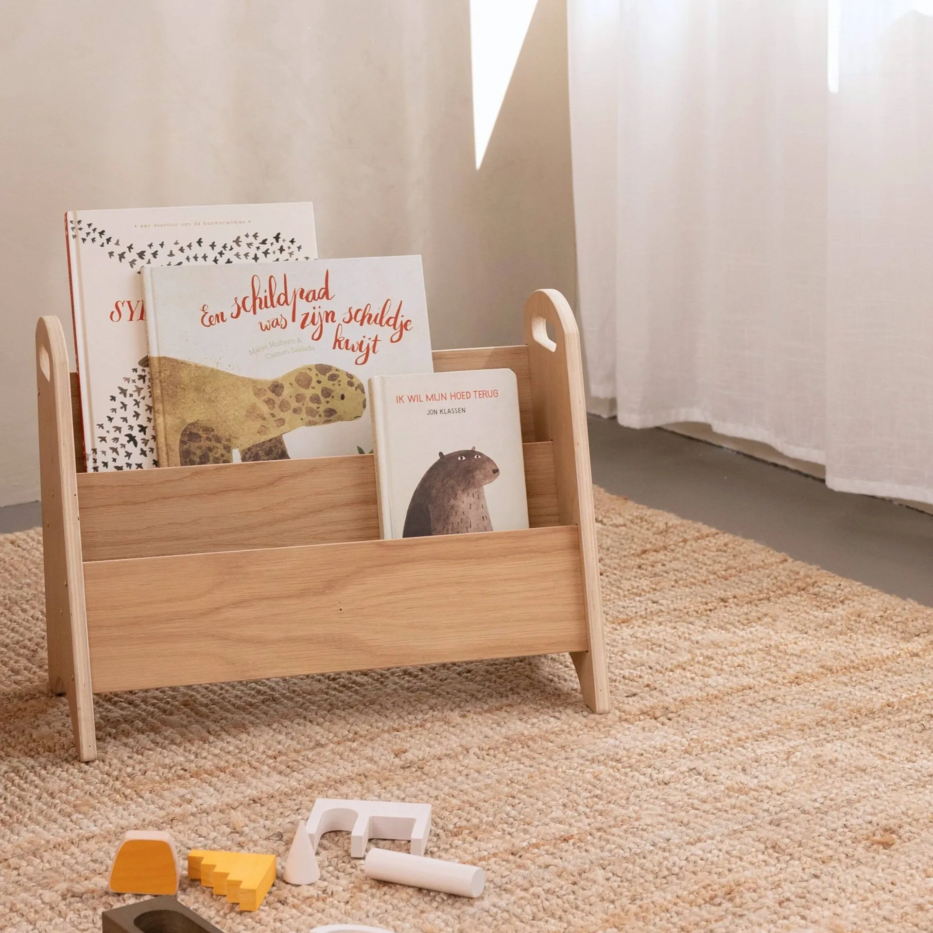 Βιβλιοθήκη για παιδιά Book holder, Δρυς Nofred