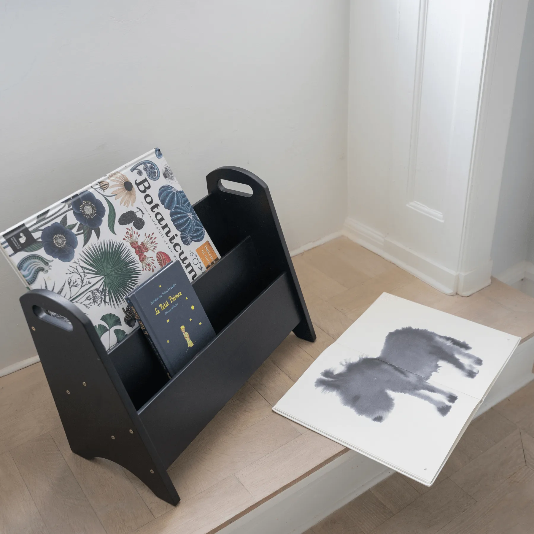 Βιβλιοθήκη για παιδιά Book holder, Μαύρο Nofred