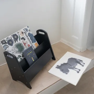 Βιβλιοθήκη για παιδιά Book holder - Μαύρο - Nofred