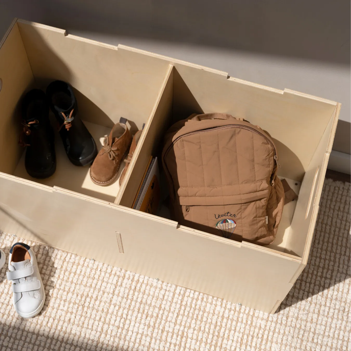 Κουτί αποθήκευσης Cube Long, Σημύδα Nofred