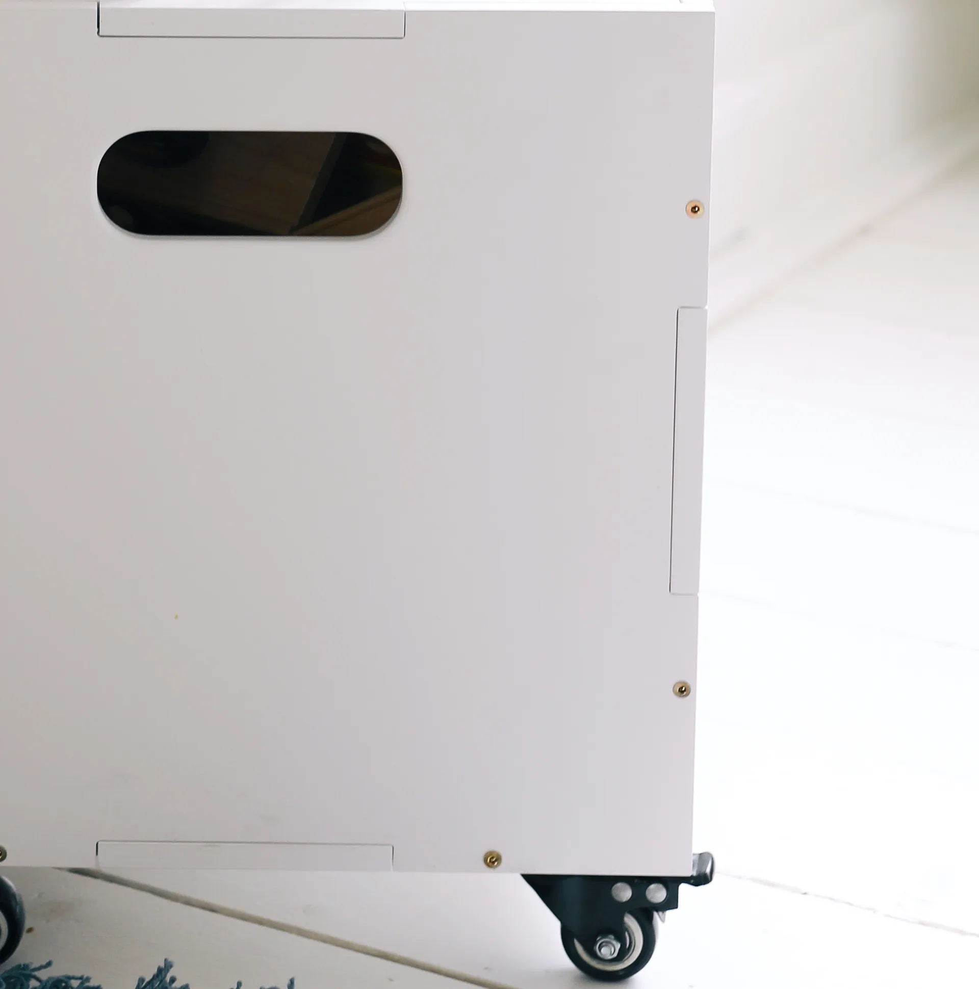 Ρόδες για κουτί αποθήκευσης Cube Storage 4 τεμάχια, Μαύρο Nofred