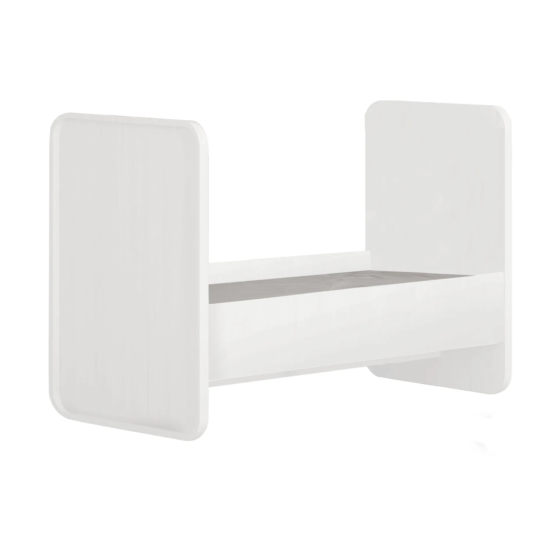 Κρεβάτι μωρού και παιδιού Form 166x77,5x87 cm, Λευκός Nofred