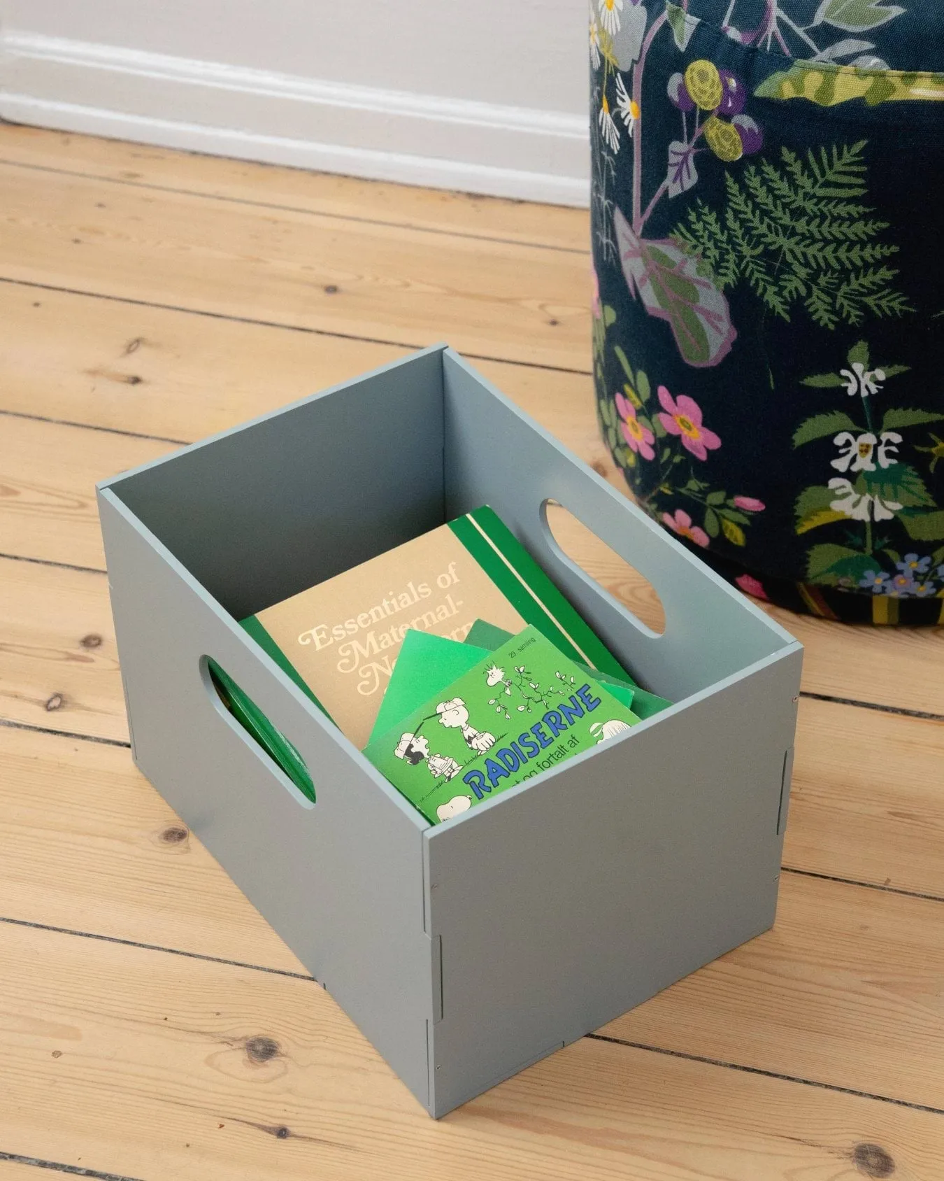 Κουτί αποθήκευσης Kiddo Box, Πράσινο της ελιάς Nofred