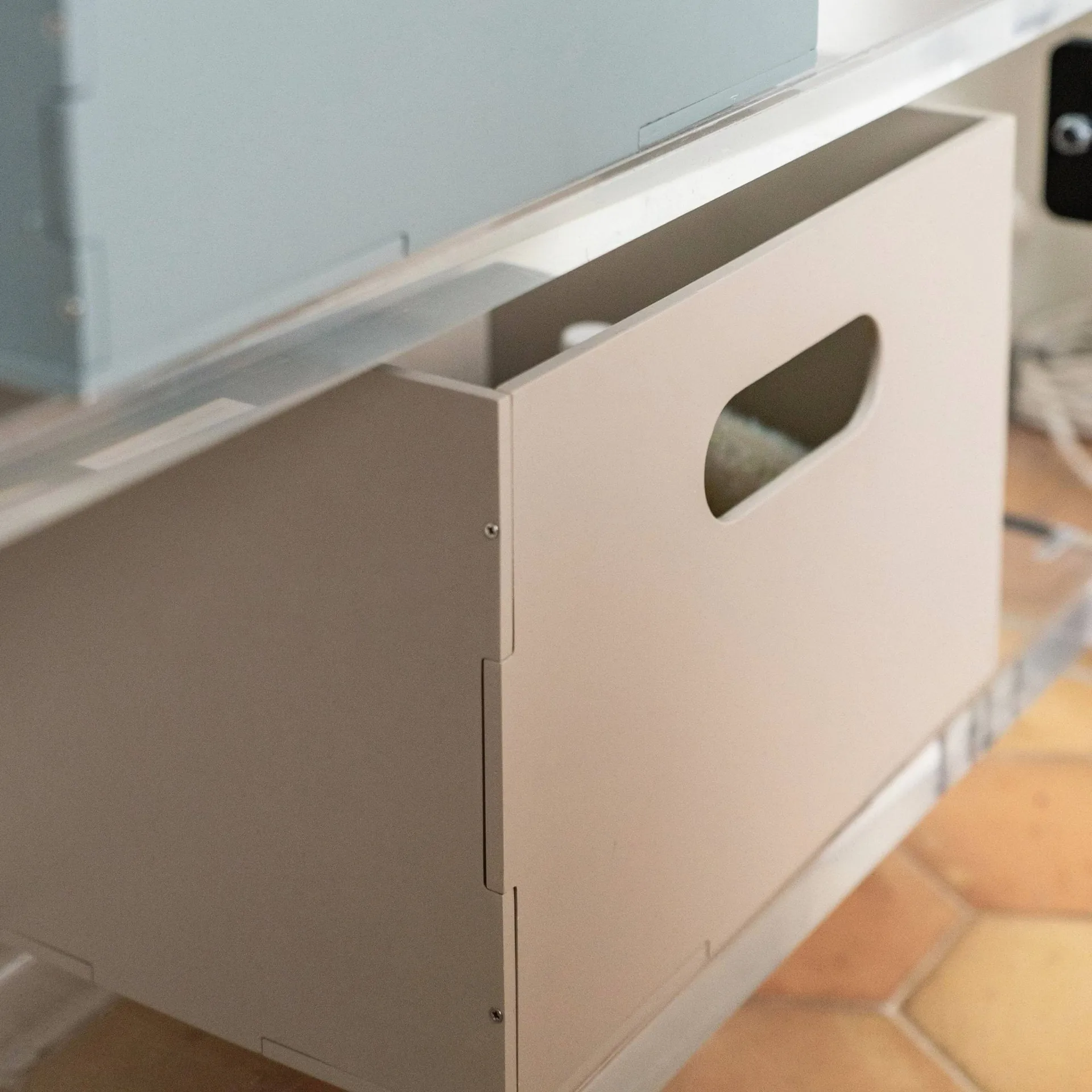 Κουτί αποθήκευσης Kiddo Box, Μπεζ Nofred