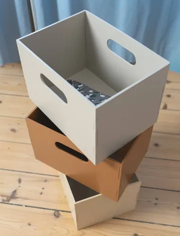 Κουτί αποθήκευσης Kiddo Box - Μπεζ - Nofred