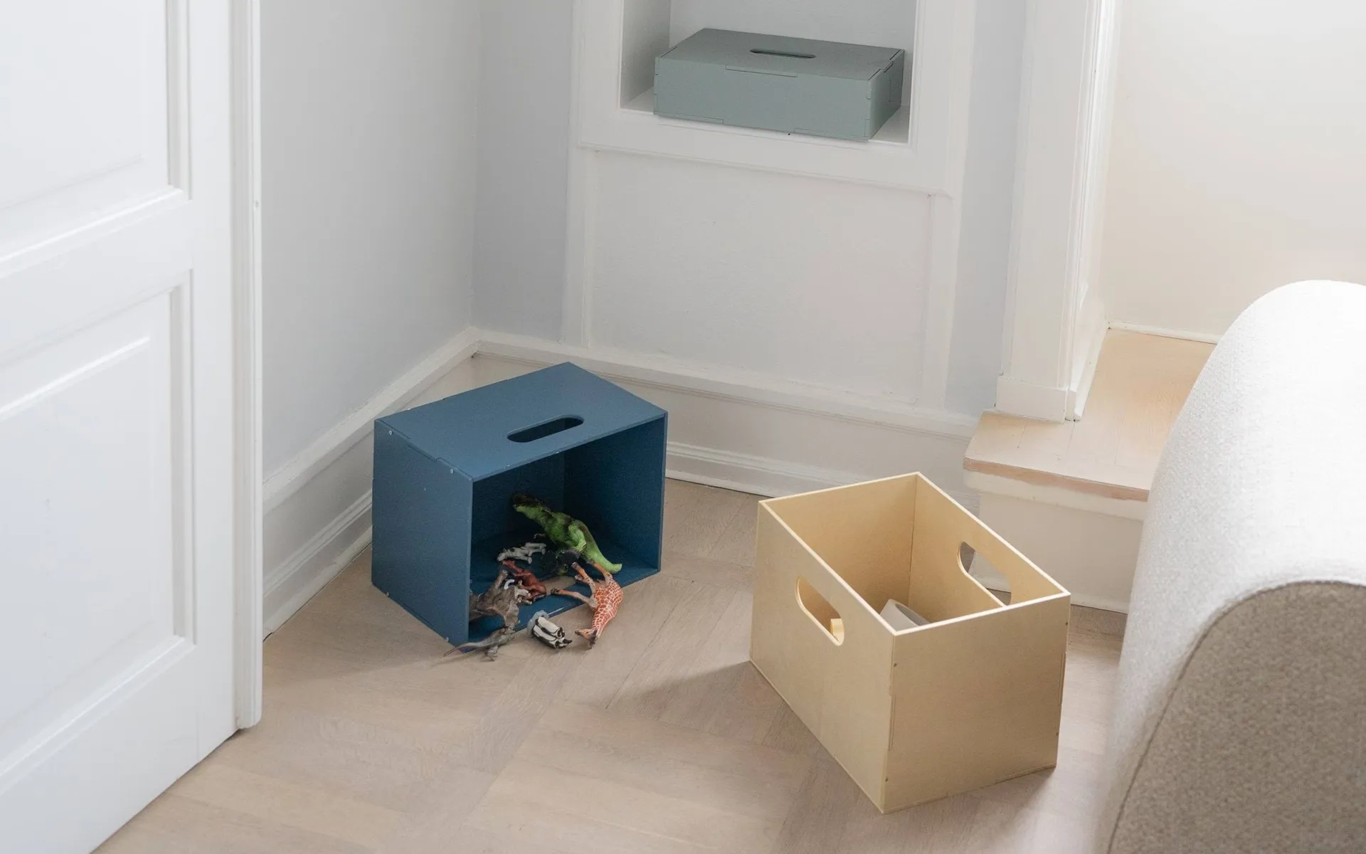 Κουτί αποθήκευσης Kiddo Box, Μπλε Nofred