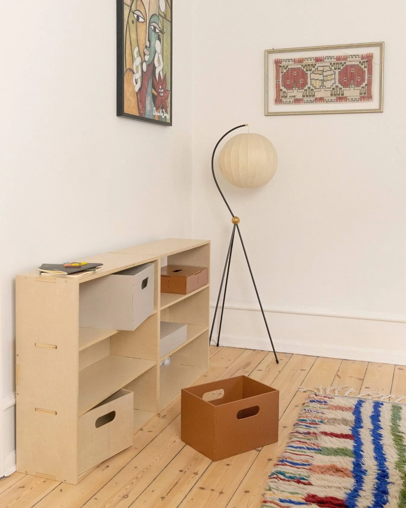 Ράφι παιδικού δωματίου Kiddo Shelving, Σημύδα Nofred