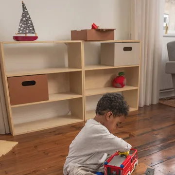 Ράφι παιδικού δωματίου Kiddo Shelving - Σημύδα - Nofred