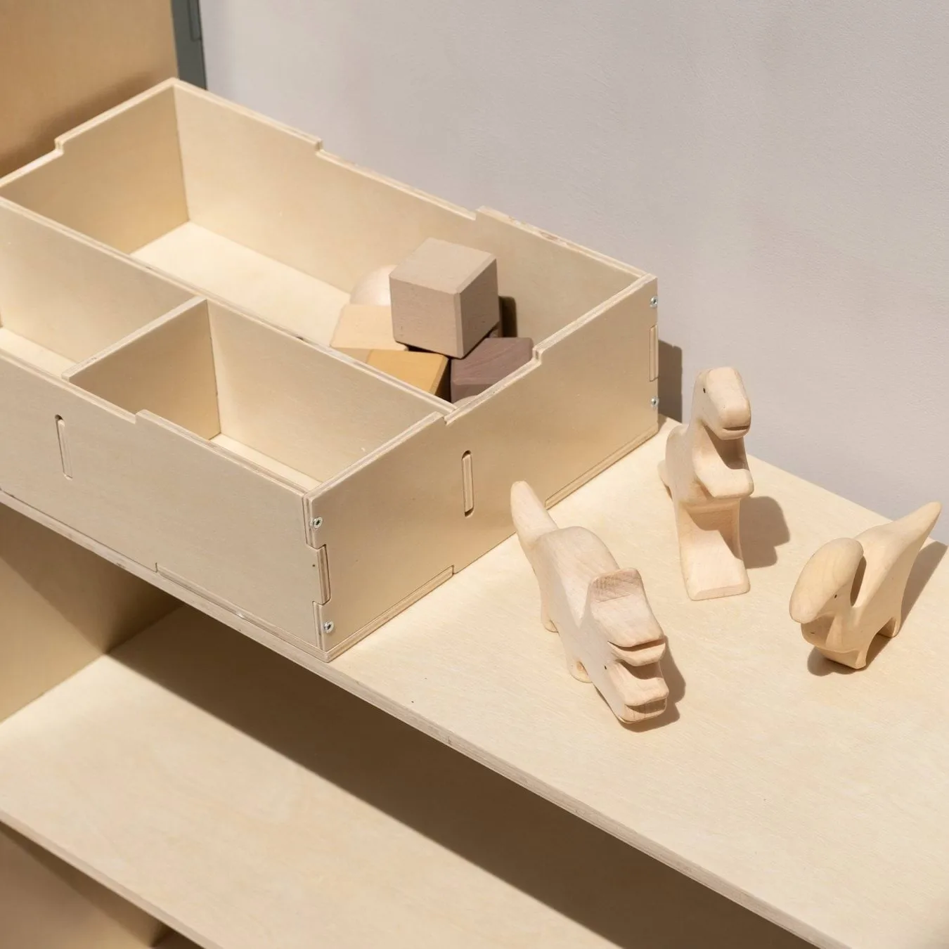 Kiddo Tool Box κουτί αποθήκευσης, Σημύδα Nofred