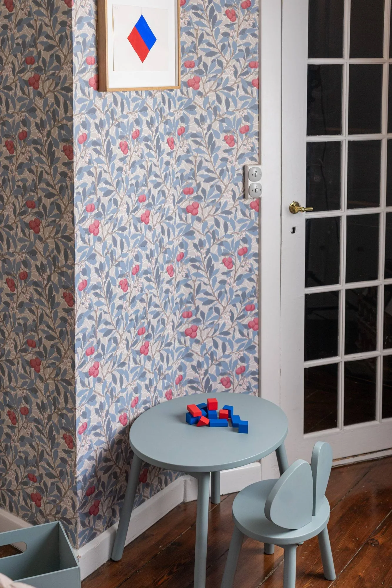 Παιδική καρέκλα Mouse Chair, Blue Nofred