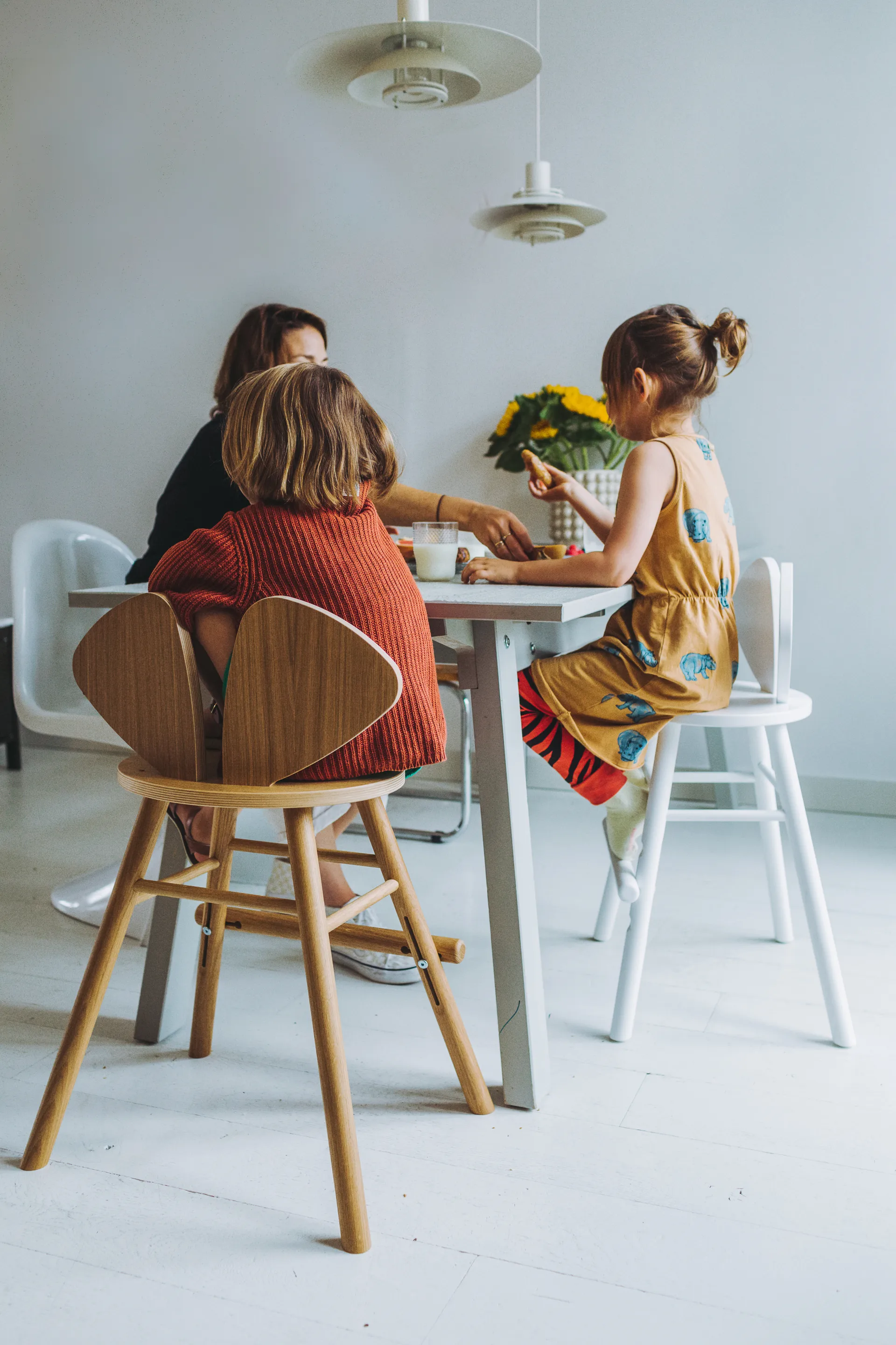 Καρέκλα Mouse Chair Junior, Λευκό Nofred