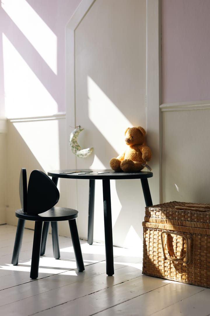 Παιδική καρέκλα Mouse Chair, Μαύρο Nofred