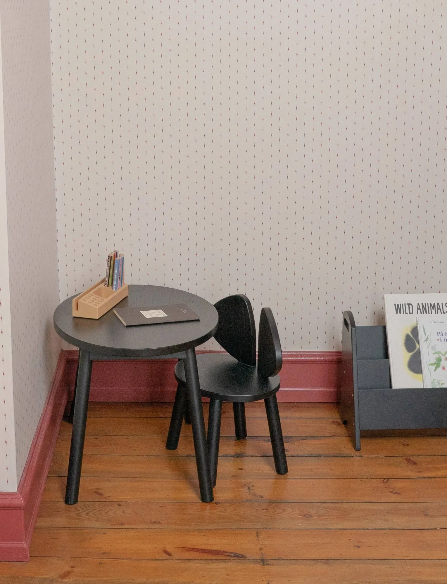 Παιδική καρέκλα Mouse Chair, Μαύρο Nofred