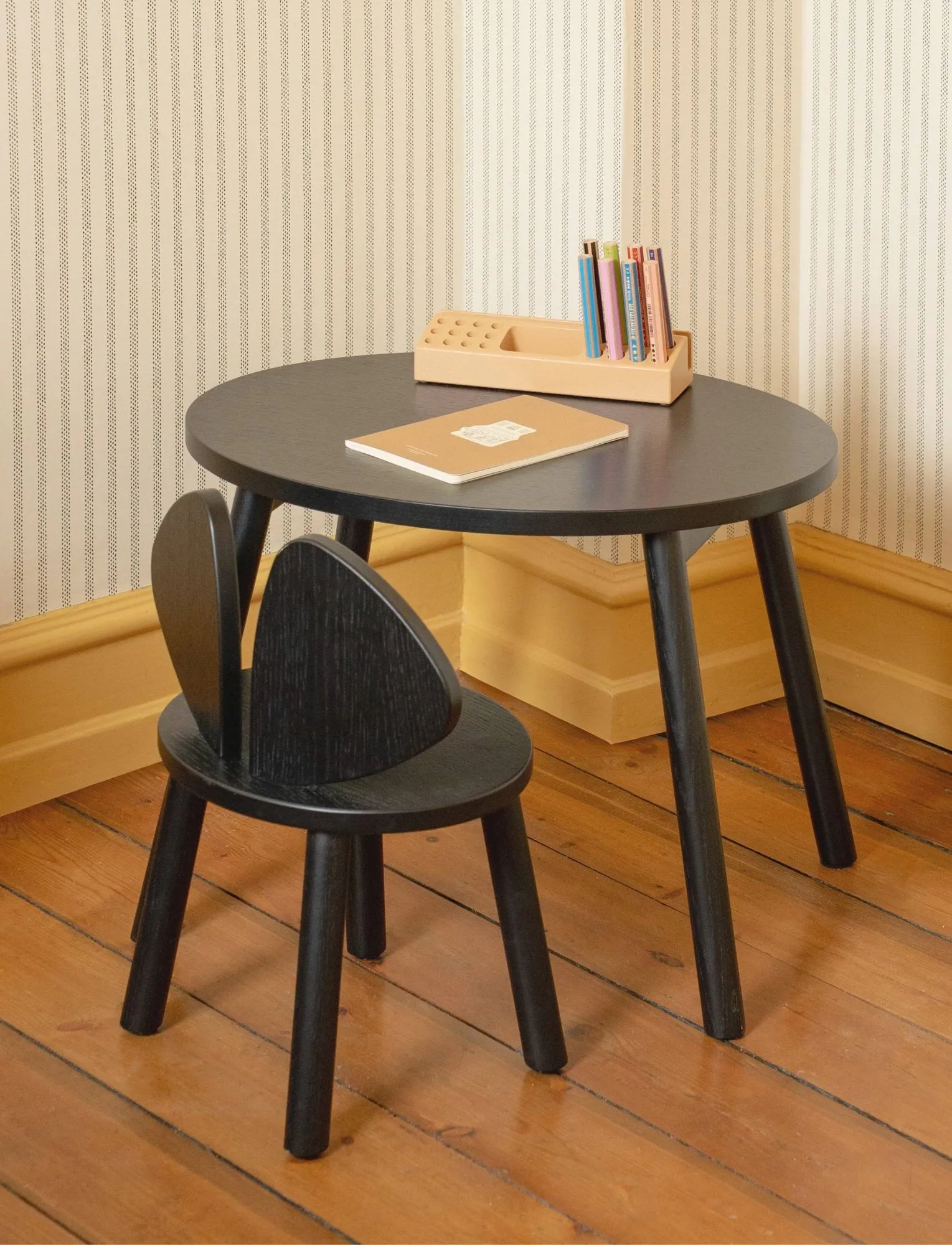 Παιδική καρέκλα Mouse Chair, Μαύρο Nofred