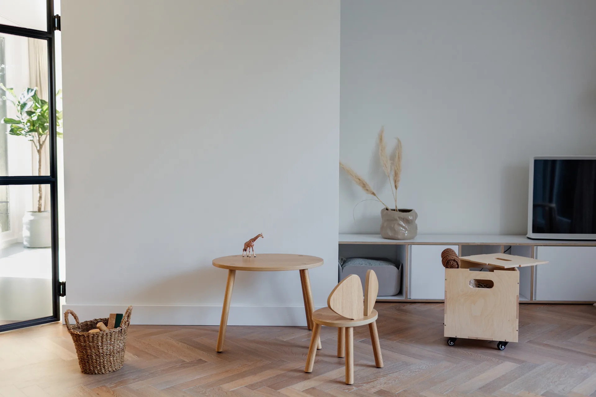 Παιδική καρέκλα Mouse Chair, Βελανιδιά Nofred