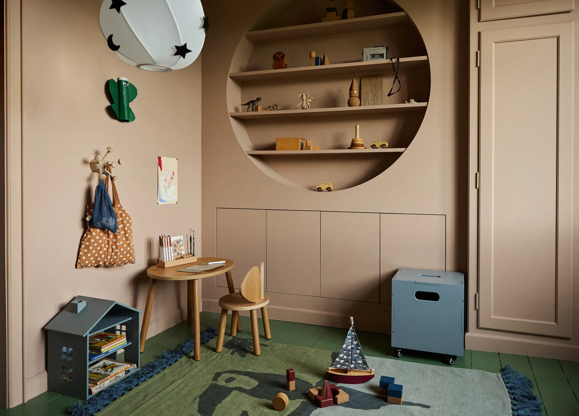 Παιδική καρέκλα Mouse Chair, Βελανιδιά Nofred