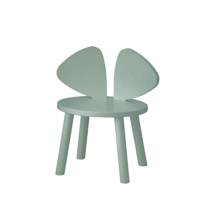 Παιδική καρέκλα Mouse Chair - Λαδί πράσινο - Nofred