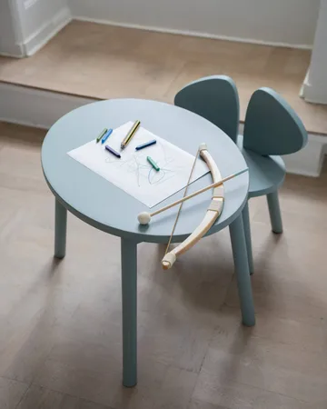 Παιδική καρέκλα Mouse Chair - Λαδί πράσινο - Nofred