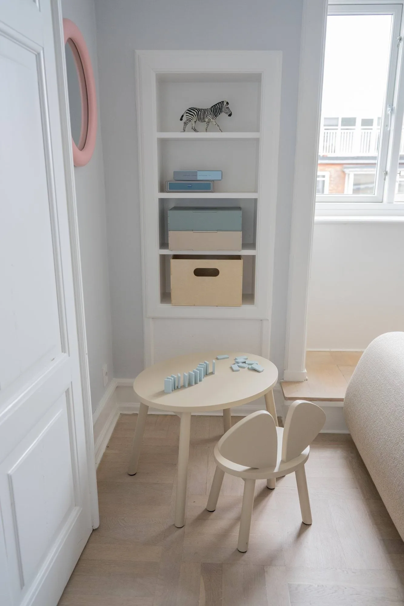 Παιδική καρέκλα Mouse Chair, Μπεζ Nofred
