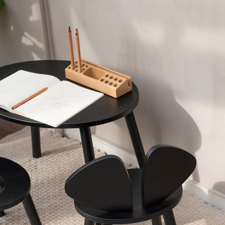 Παιδικό τραπέζι Mouse Table, Μαύρο Nofred