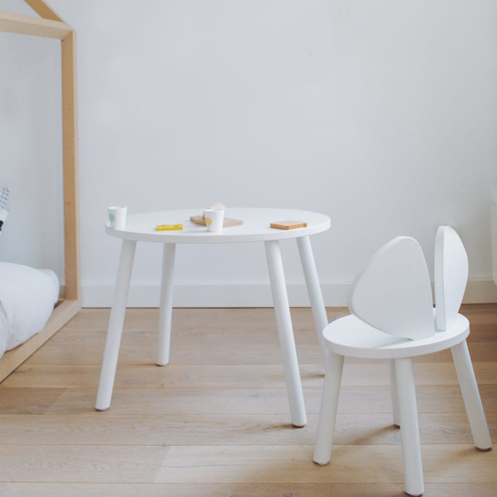 Παιδικό τραπέζι Mouse Table, Λευκός Nofred