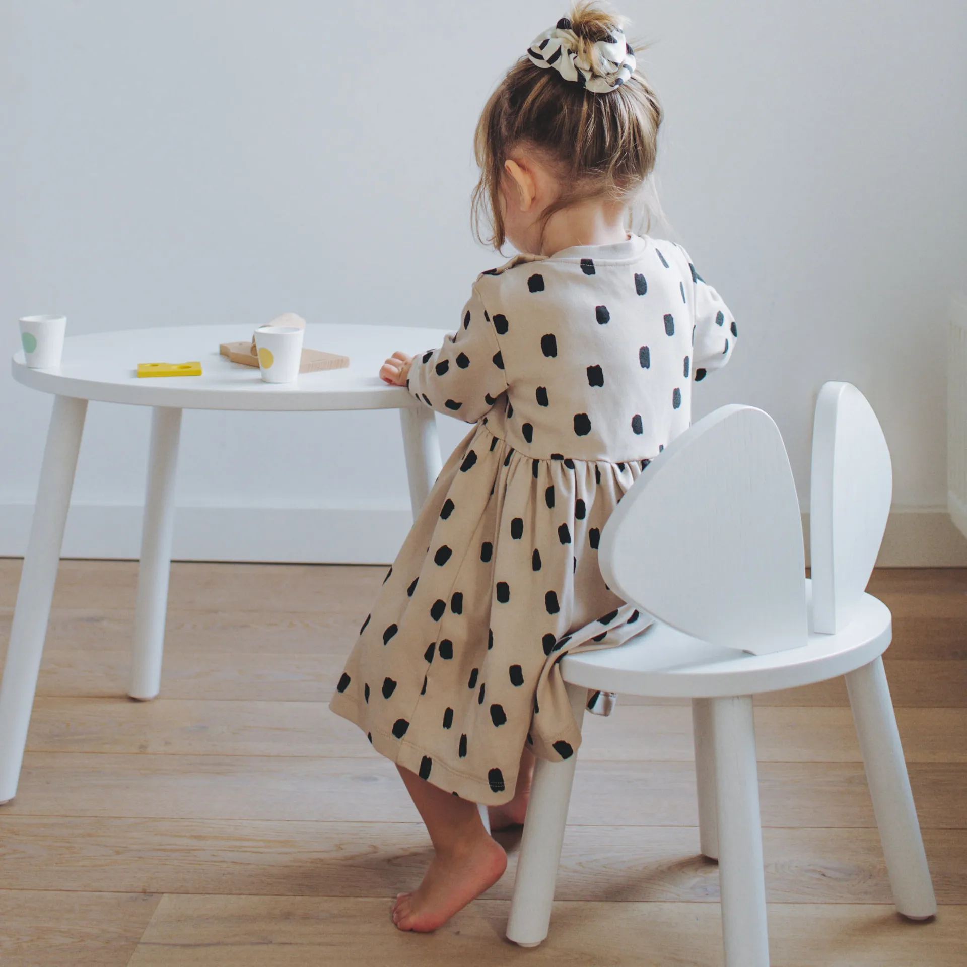 Παιδικό τραπέζι Mouse Table, Λευκός Nofred