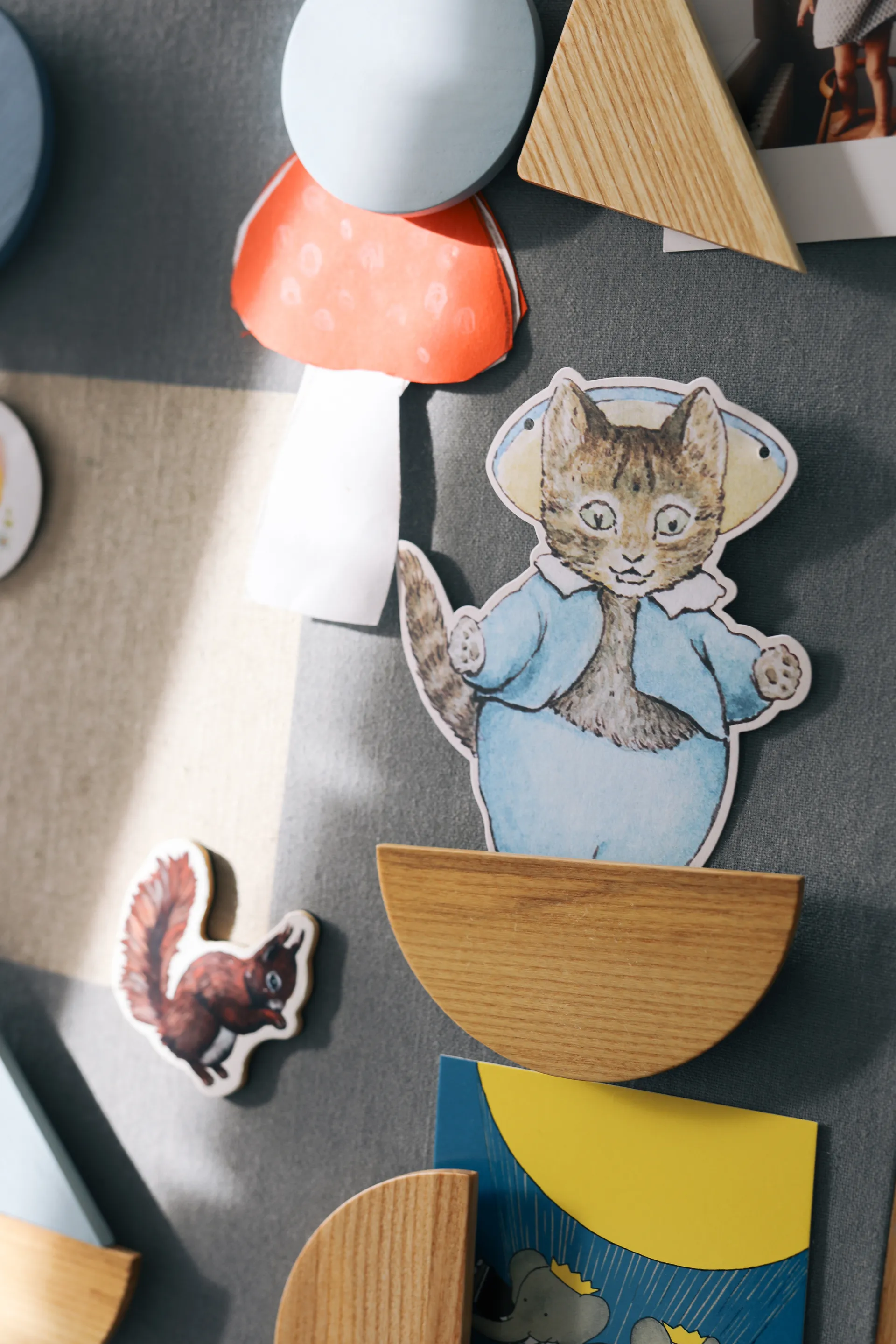 Σετ μαγνητών Pin Magnets 5 τεμάχια, Μπλε Nofred