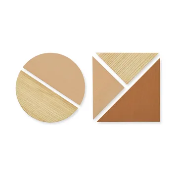 Σετ μαγνητών Pin Magnets 5 τεμάχια - Άμμος - Nofred